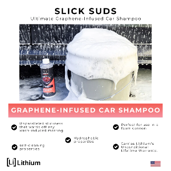 SLICK SUDS: GRAPHENE INFUSED CAR SHAMPOO