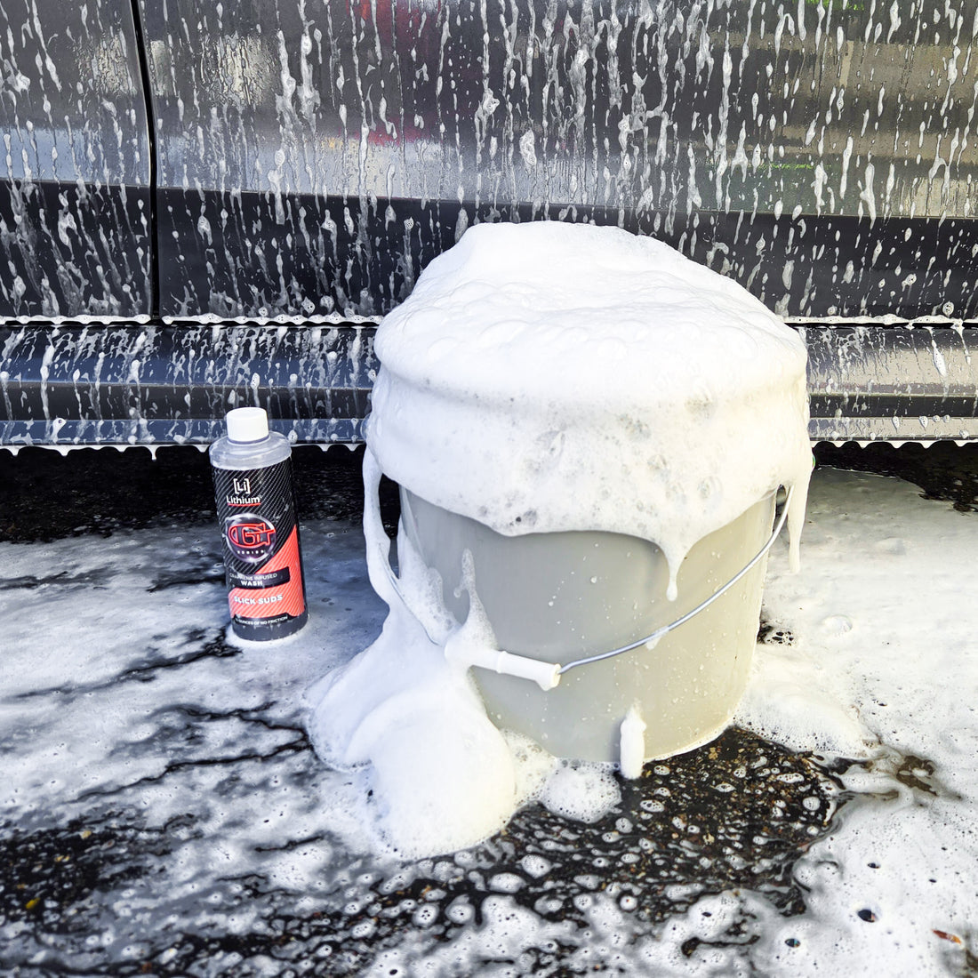 SLICK SUDS: GRAPHENE INFUSED CAR SHAMPOO